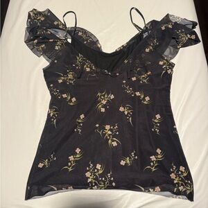 Zara Off shoulder strap top